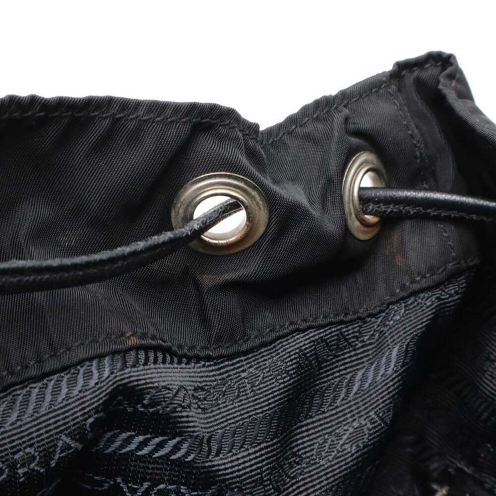 Prada Triangle Logo Nylon Backpack - image 8